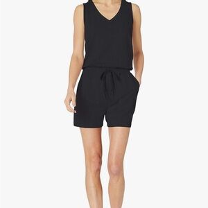 Amazon Black Sleeveless Romper